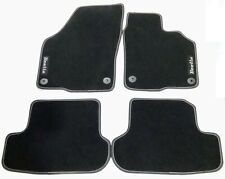 Floor Mats Textile Rear, Black (set of two)